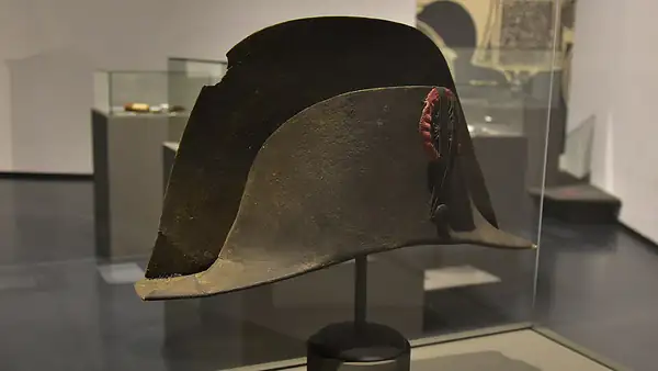 Bicorne hat worn by Napoleon I