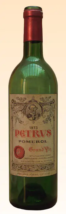 Bottle of Petrus 2015 (75 cl)