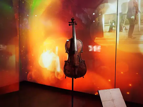Violin of Wallace Hartley, the Titanic's bandleader